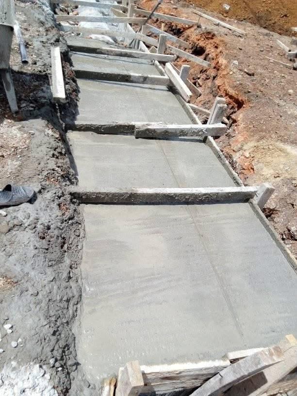 Concrete pavement construction